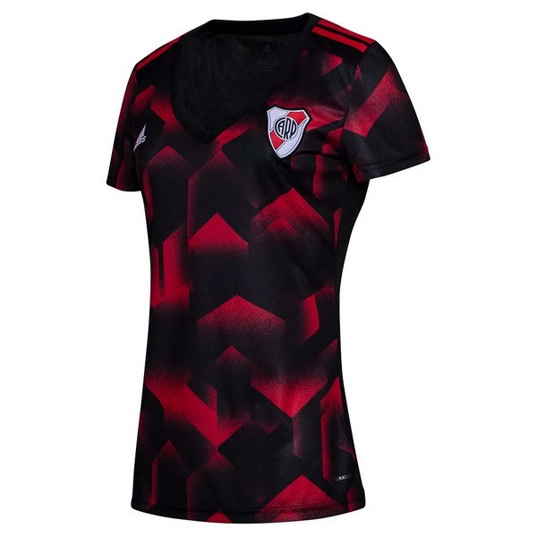 Camiseta River Plate Replica Segunda Ropa Mujer 2019/20 Negro